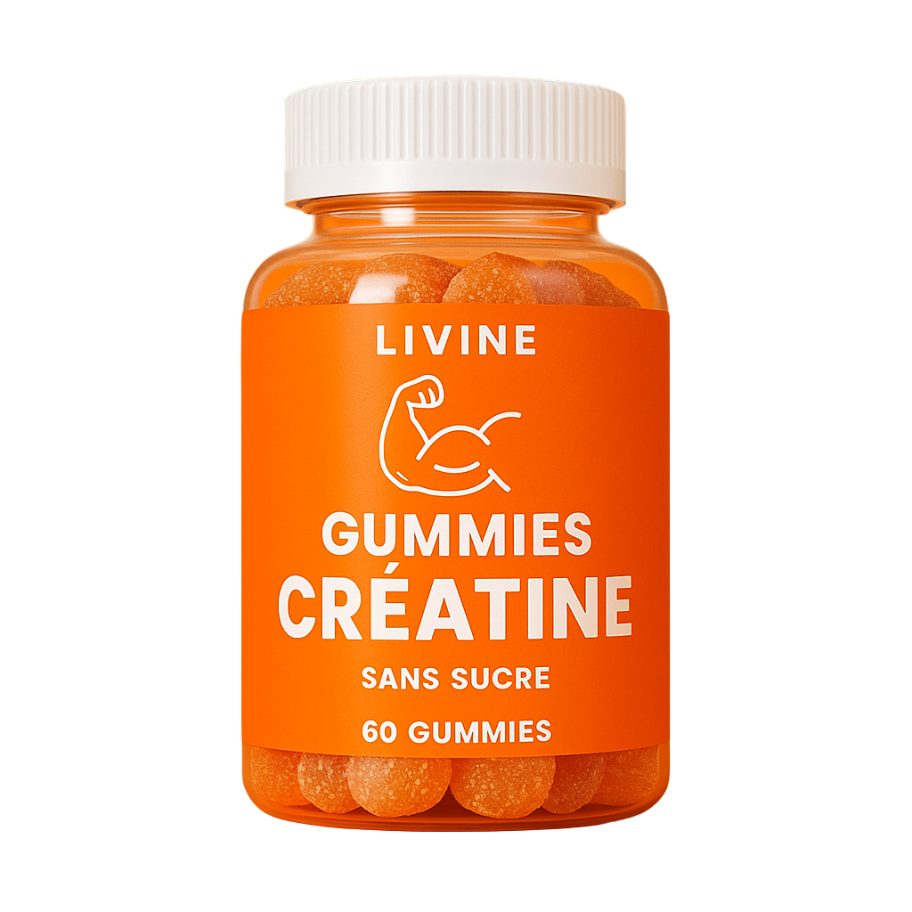 Livine® Créatine 3g – 60 Gummies