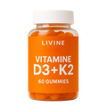 Livine® Vitamine D3+K2 – 60 Gummies