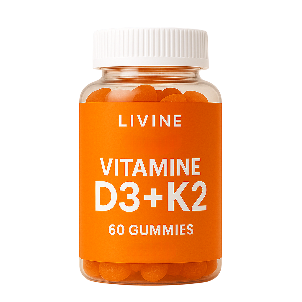 Livine® Vitamine D3+K2 – 60 Gummies